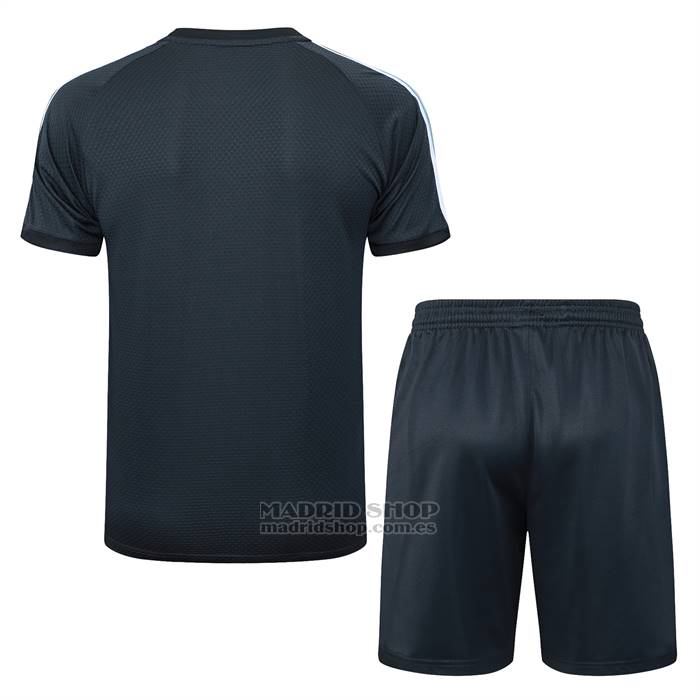 Chandal del Argentina Manga Corta 2025-2026 Gris - Pantalon Corto